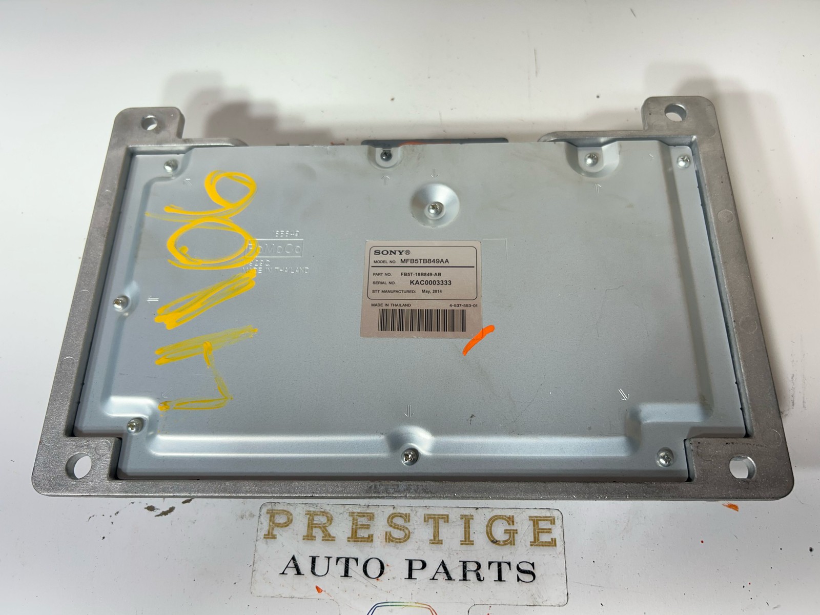 2015 Ford Expedition Radio Amplifier FB5T18B849AB Sony Used OEM