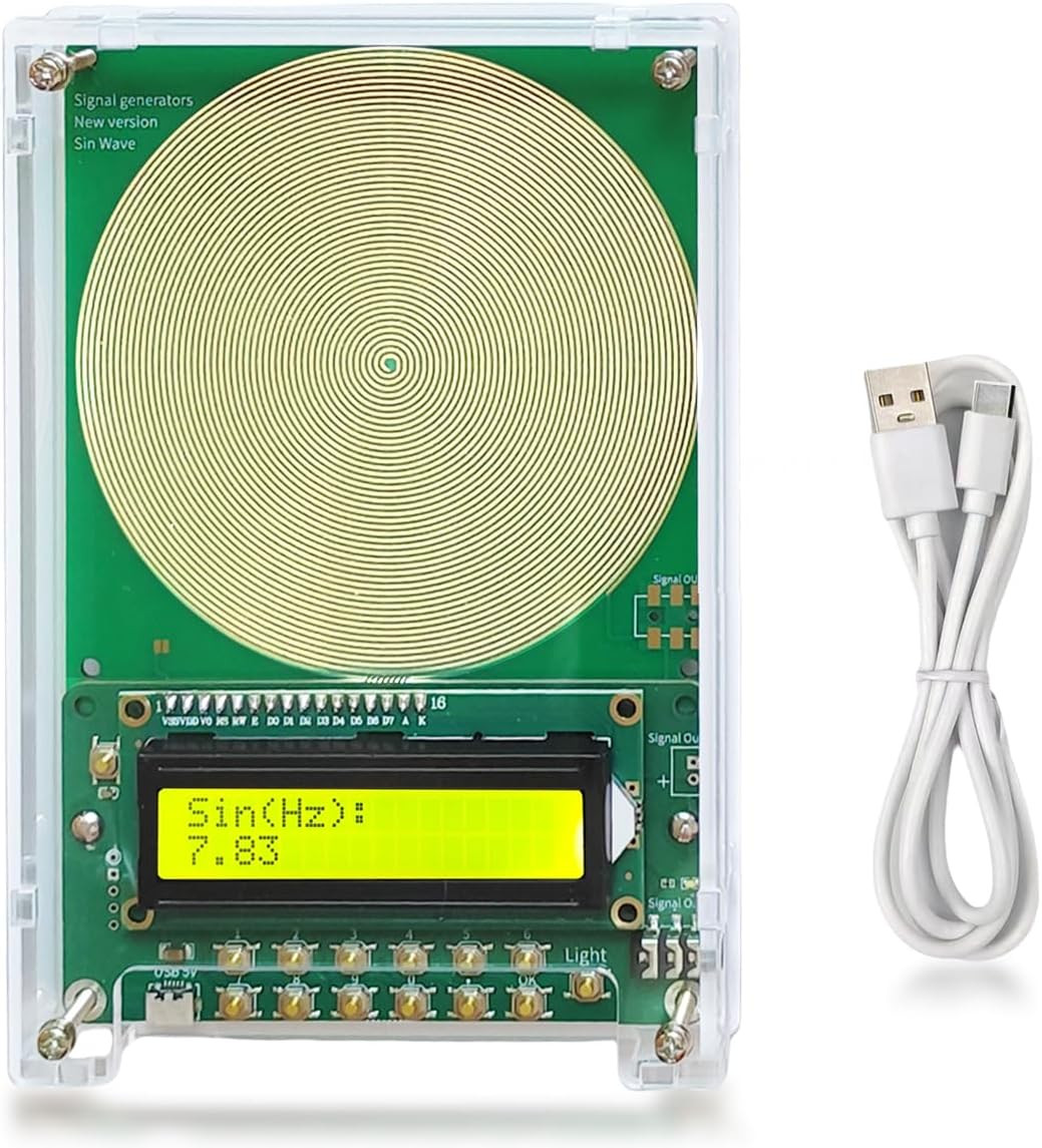 Adjustable Frequency Generator for Healing (0.01Hz-299Khz), 7.83Hz Schumann Reso