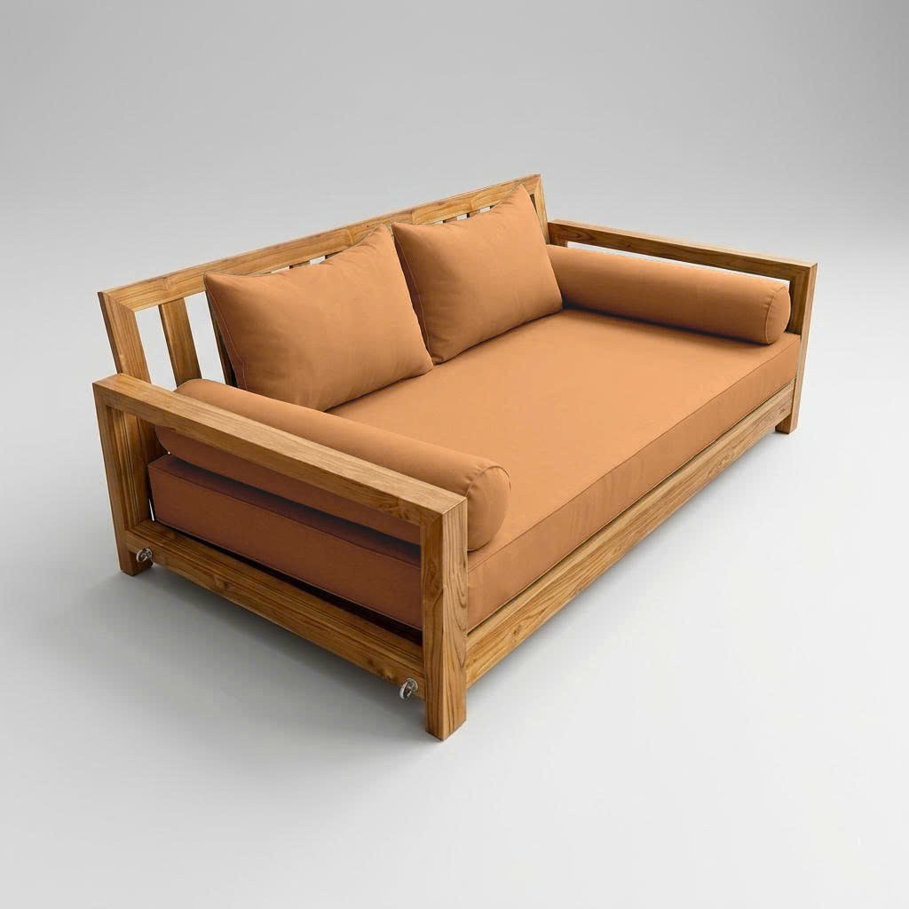 COVER ONLY STYLE 4 Mattress Pillow Daybed Porch Swing Pipe Trim Twin AD104