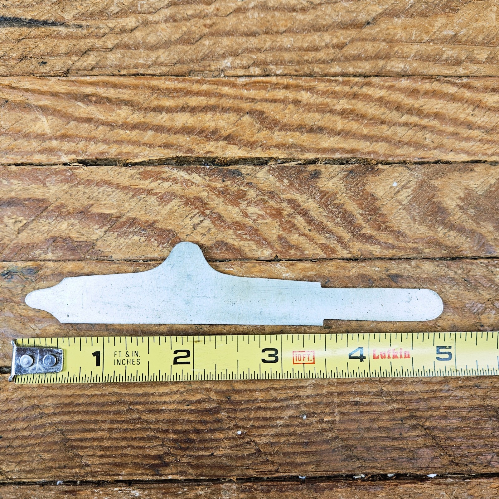 NOS Sideplate 4-15/16 x 1" Inlay Flintlock Longrifle Muzzleloader Percussion