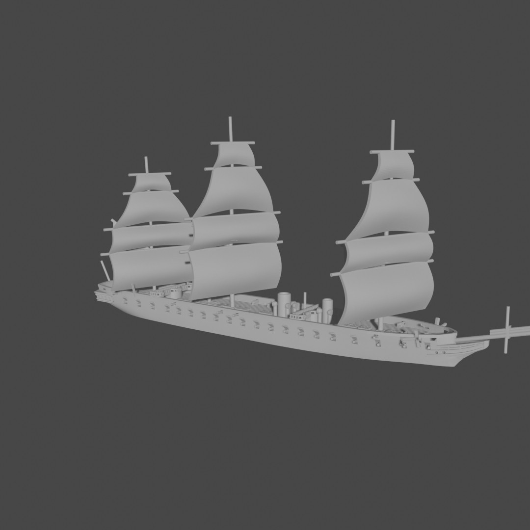 1/700th GB Ironclad Warrior 1860