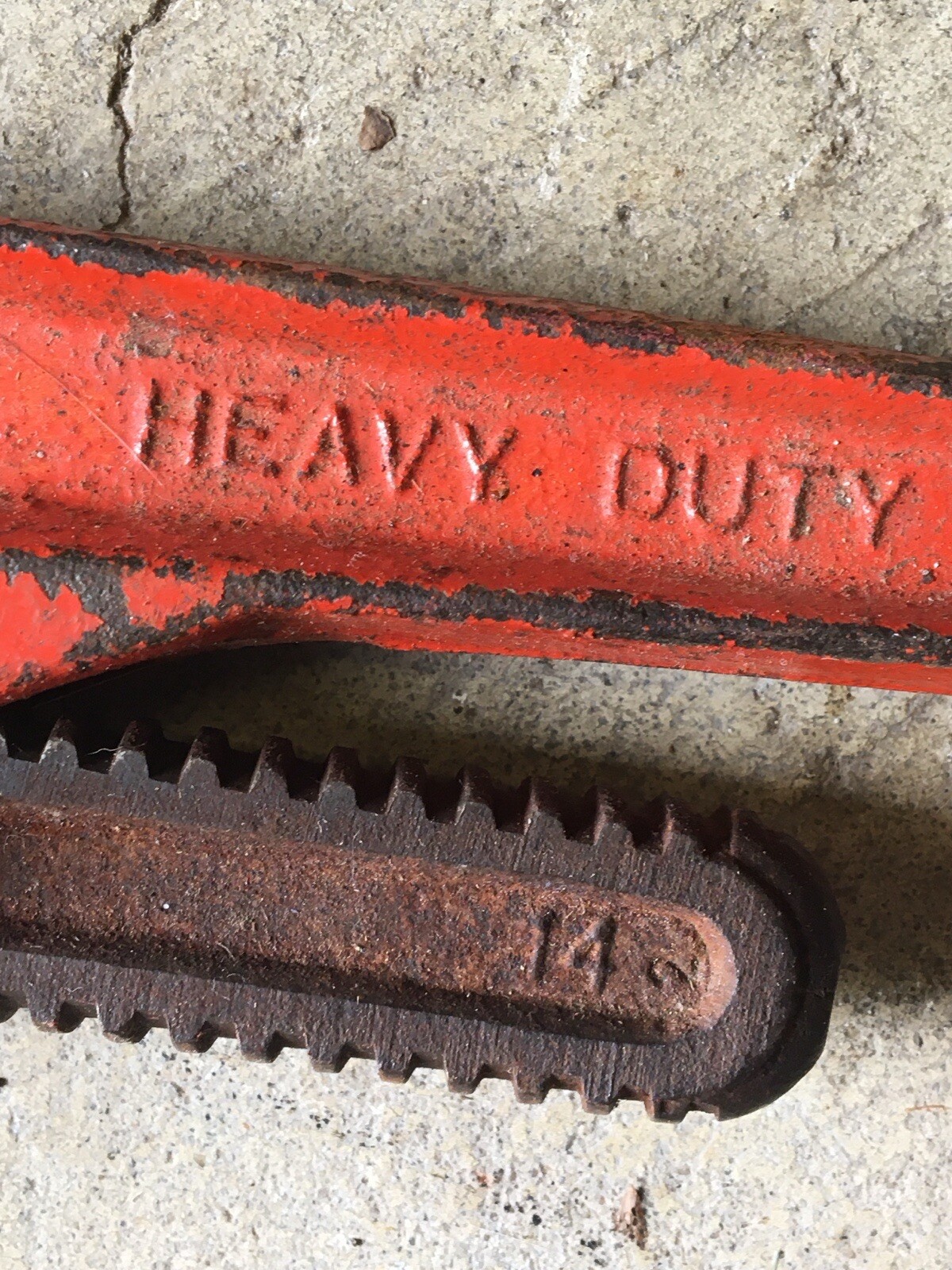 14” Heavy Duty Drop Forged Pipe Wrench
