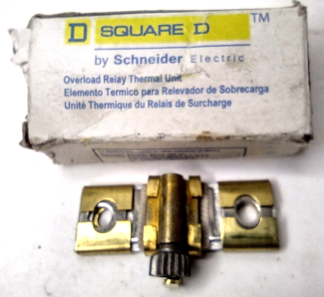 SQUARE D OVERLOAD RELAY THERMAL UNIT B7.70 1508