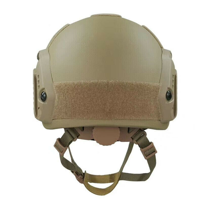 Tactical Uhmw-Pe Size M Ballistic IIIA Bullet Proof Helmet Medium DE