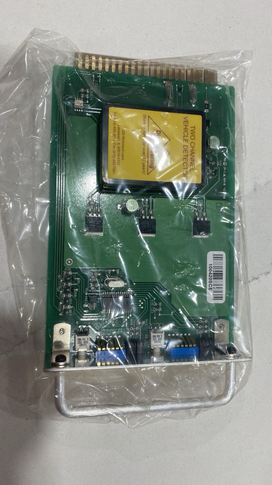 DIABLO CONTROLS INC - DSP-222 TWO CHANNEL VEHICLE DETECTOR - DIABLO ENGINEERING