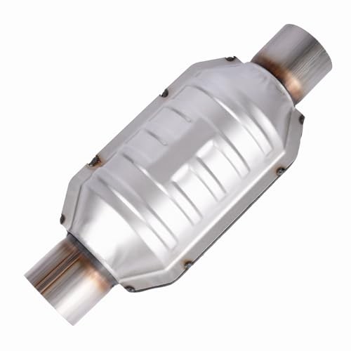 2.5" Universal Catalytic Converter, 2.5 Inch Inlet/Outle Cat Converter 2.5 inch
