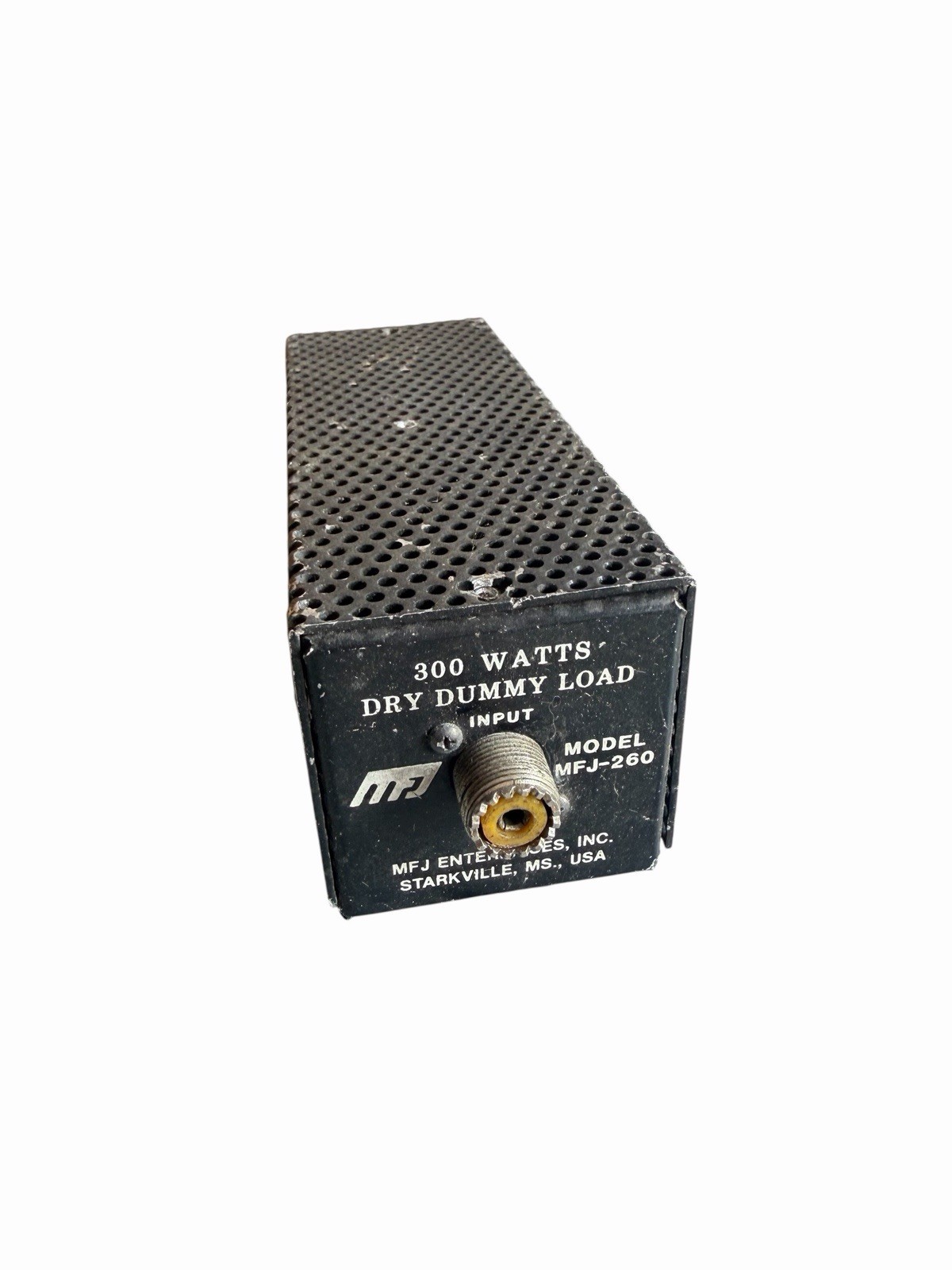 MFJ-260, 300 Watt 50 Ohm Air Cooled Resistive Dry Dummy Load MFJ