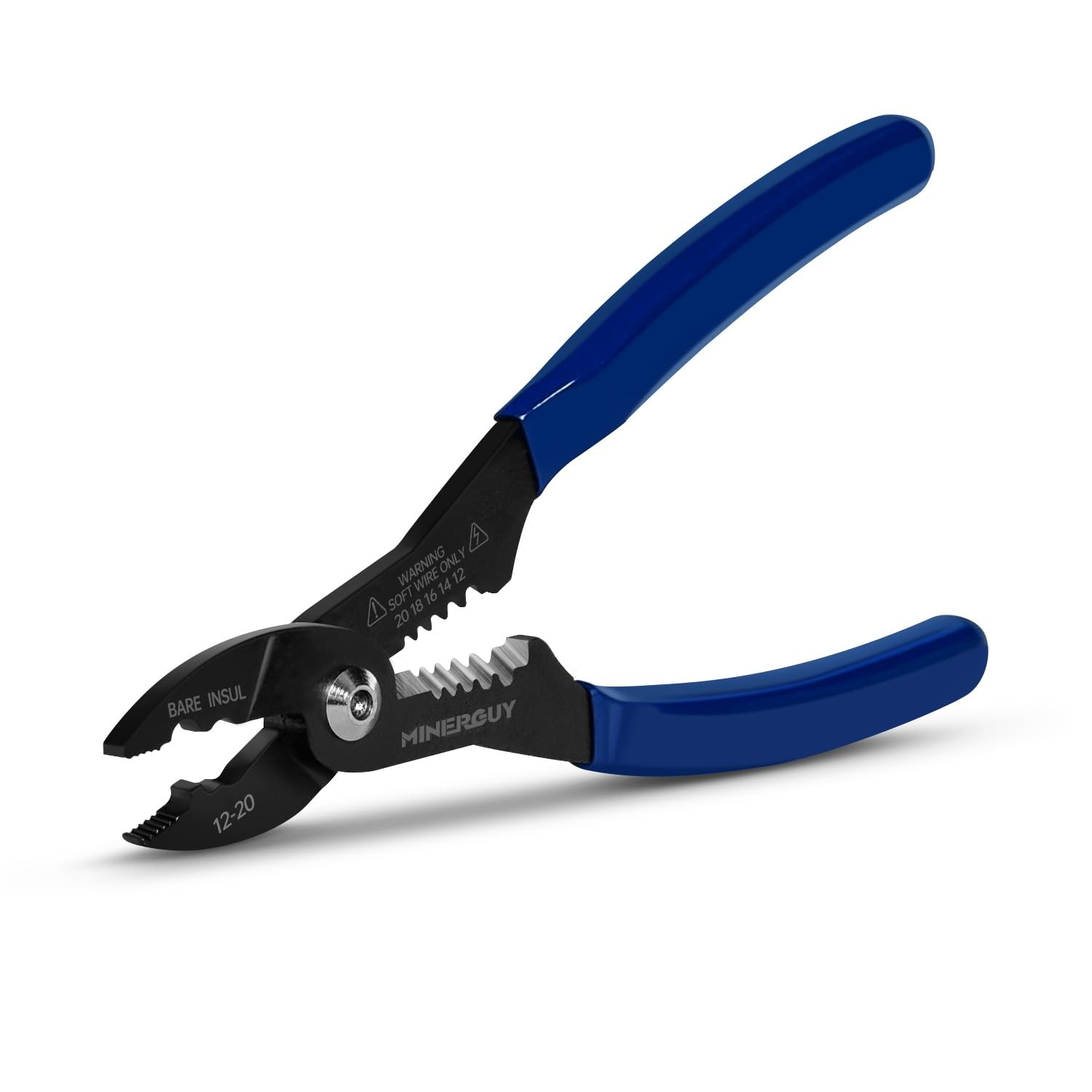 Professional 4-in-1 Electrician's Pliers - Household Cutter, Wire Stripper, C...