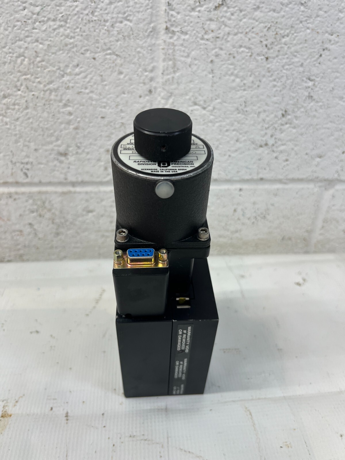 New England Affiliated Technologies 12296 Linear Stage with Stepper Motor