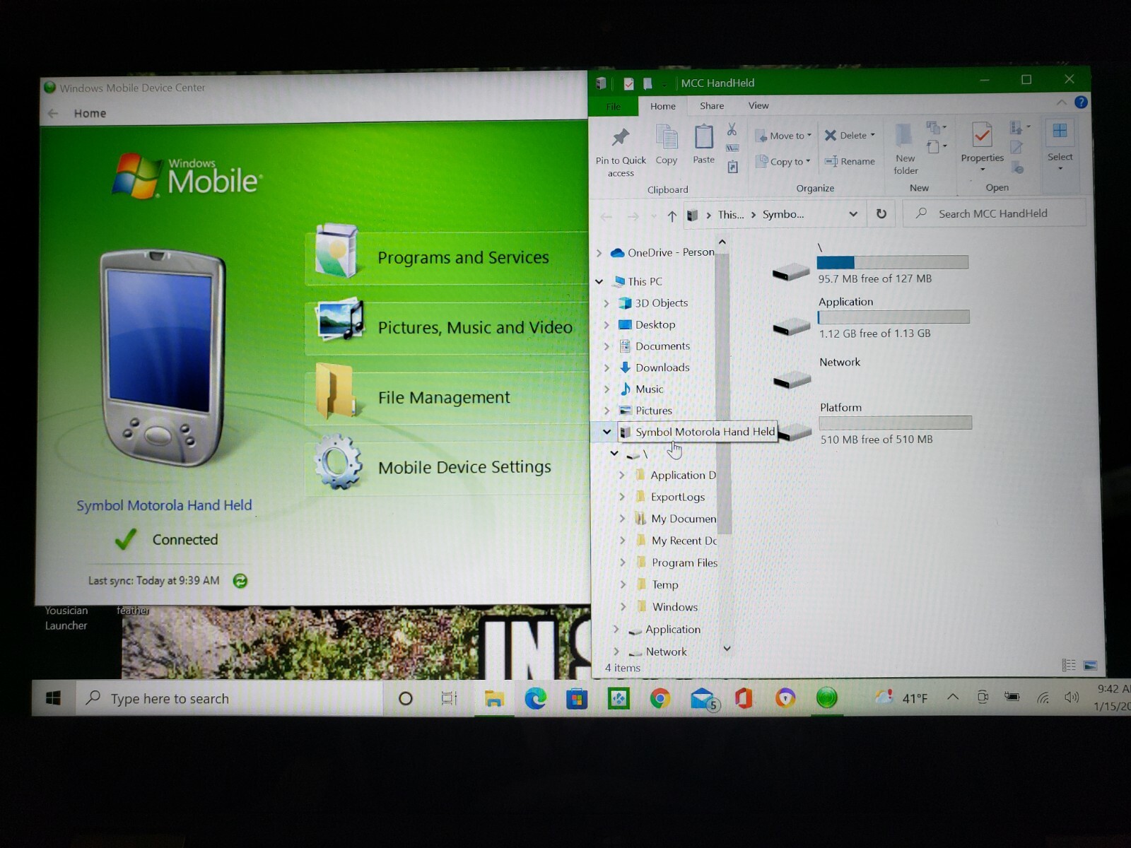 Symbol MC92N0-G Mobile Computer