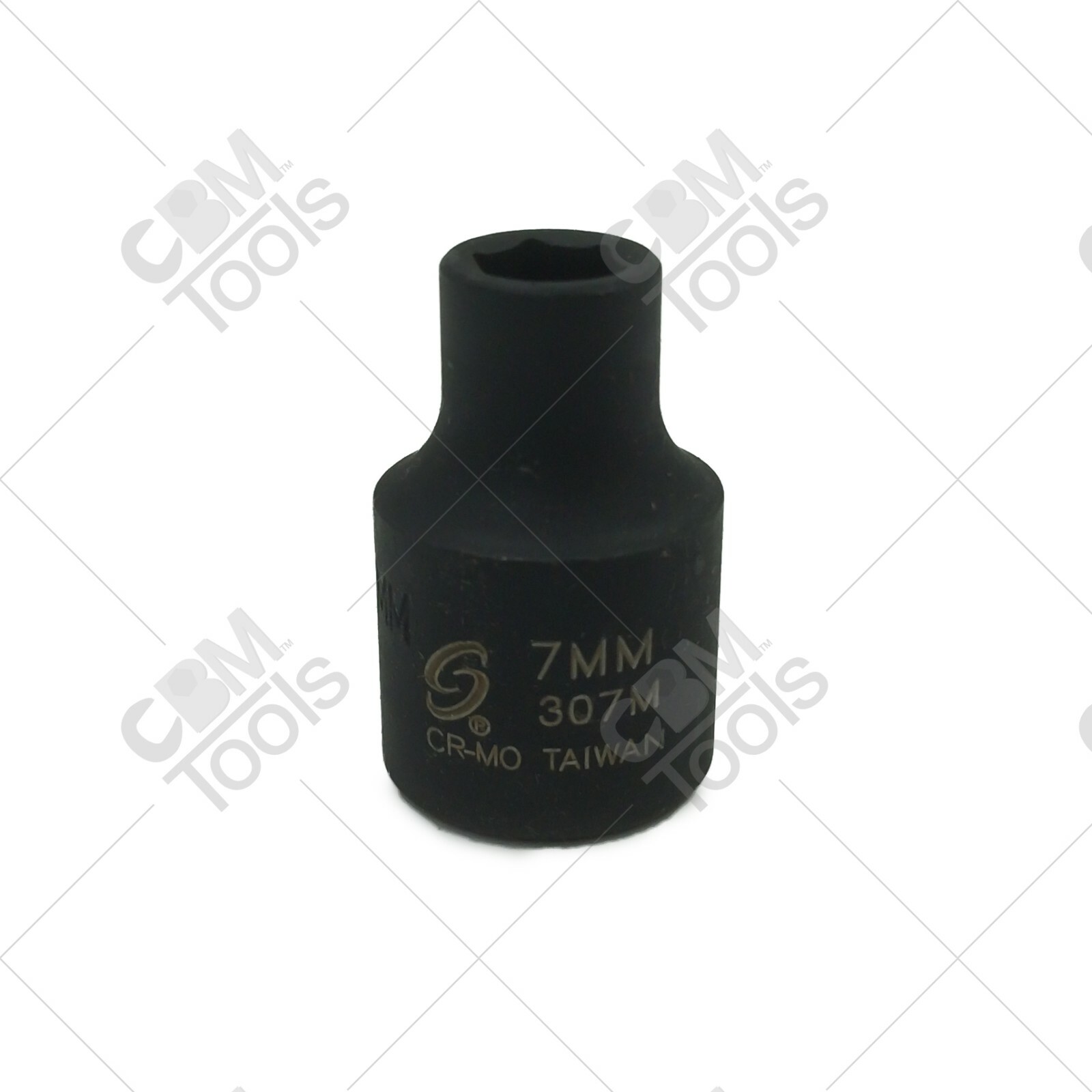 Sunex 307M 3/8" Drive 7mm Standard Impact Socket
