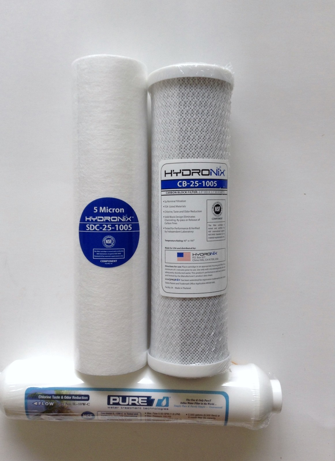 WATTS FMRO4G SERIES 4-STAGE SEMI ANNUAL REPLACEMENT PACK
