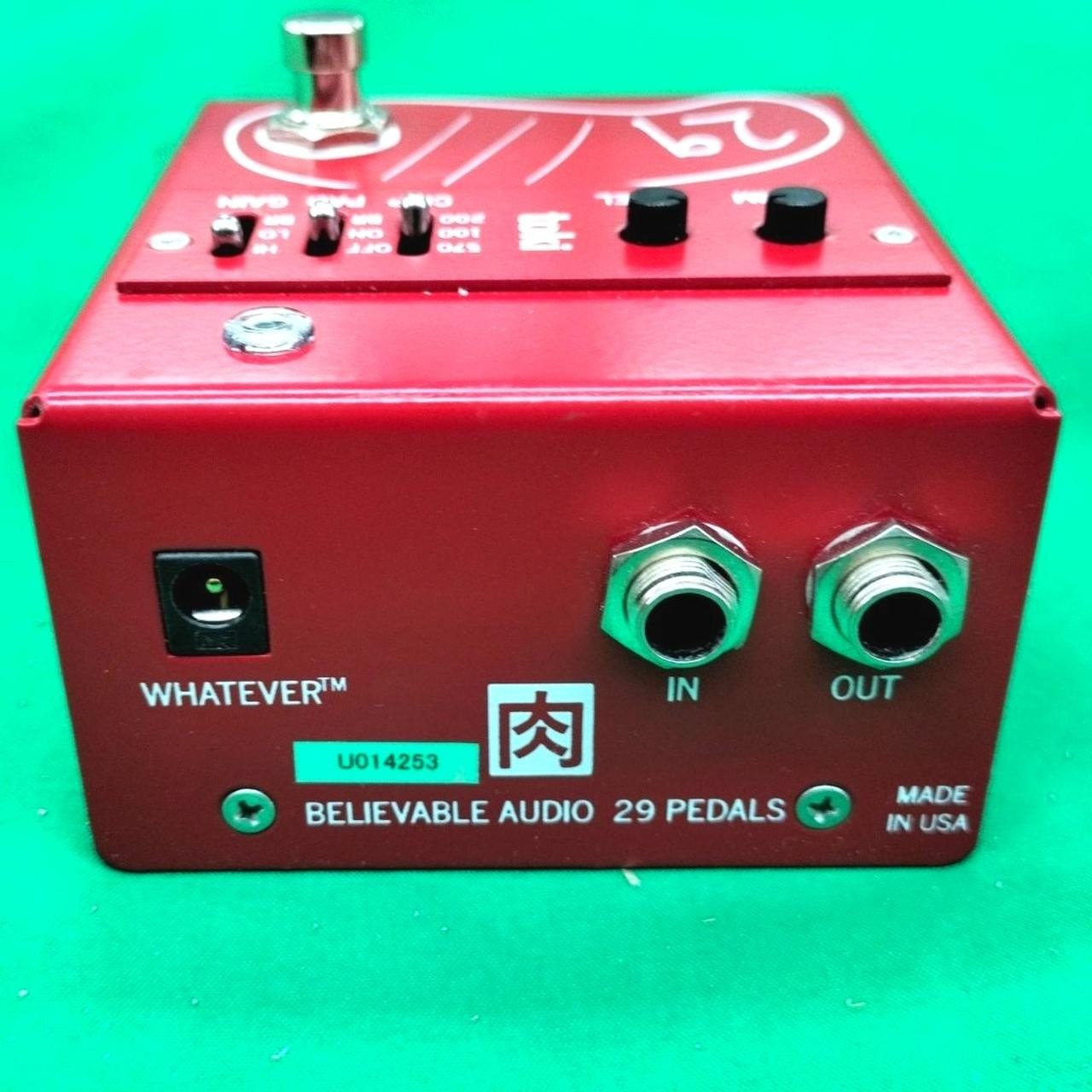 29PEDALS Fuzz TOKI Effect Pedal