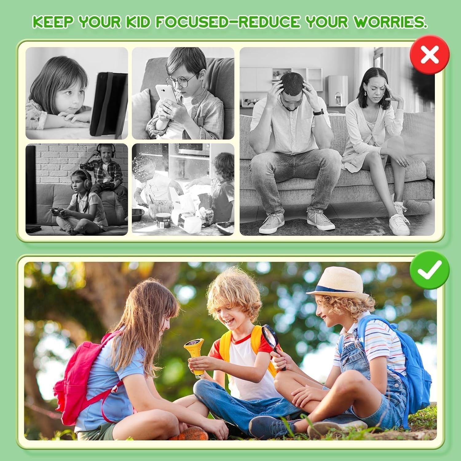 Interactive 1000X Microscope for Kids - Engage & Inspire Curious Minds Ages 3-12