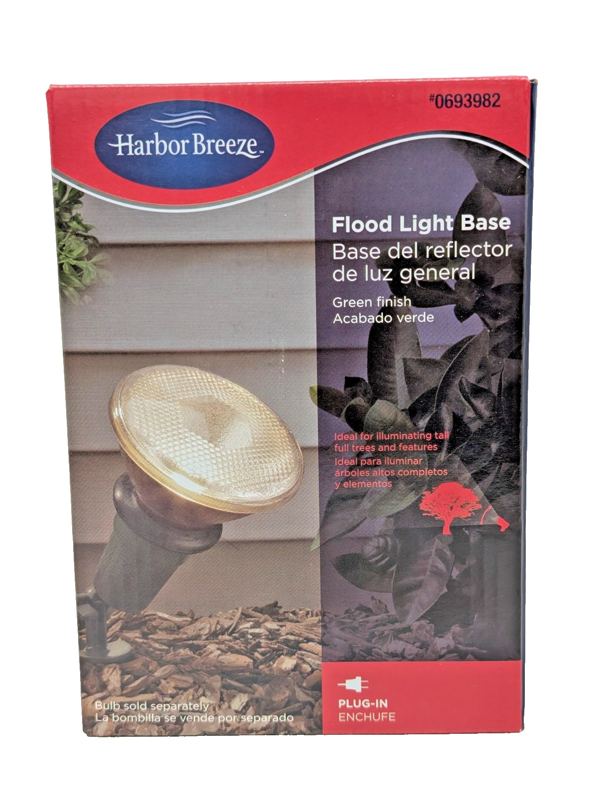Harbor Breeze  Green Low voltage Plug-in Halogen