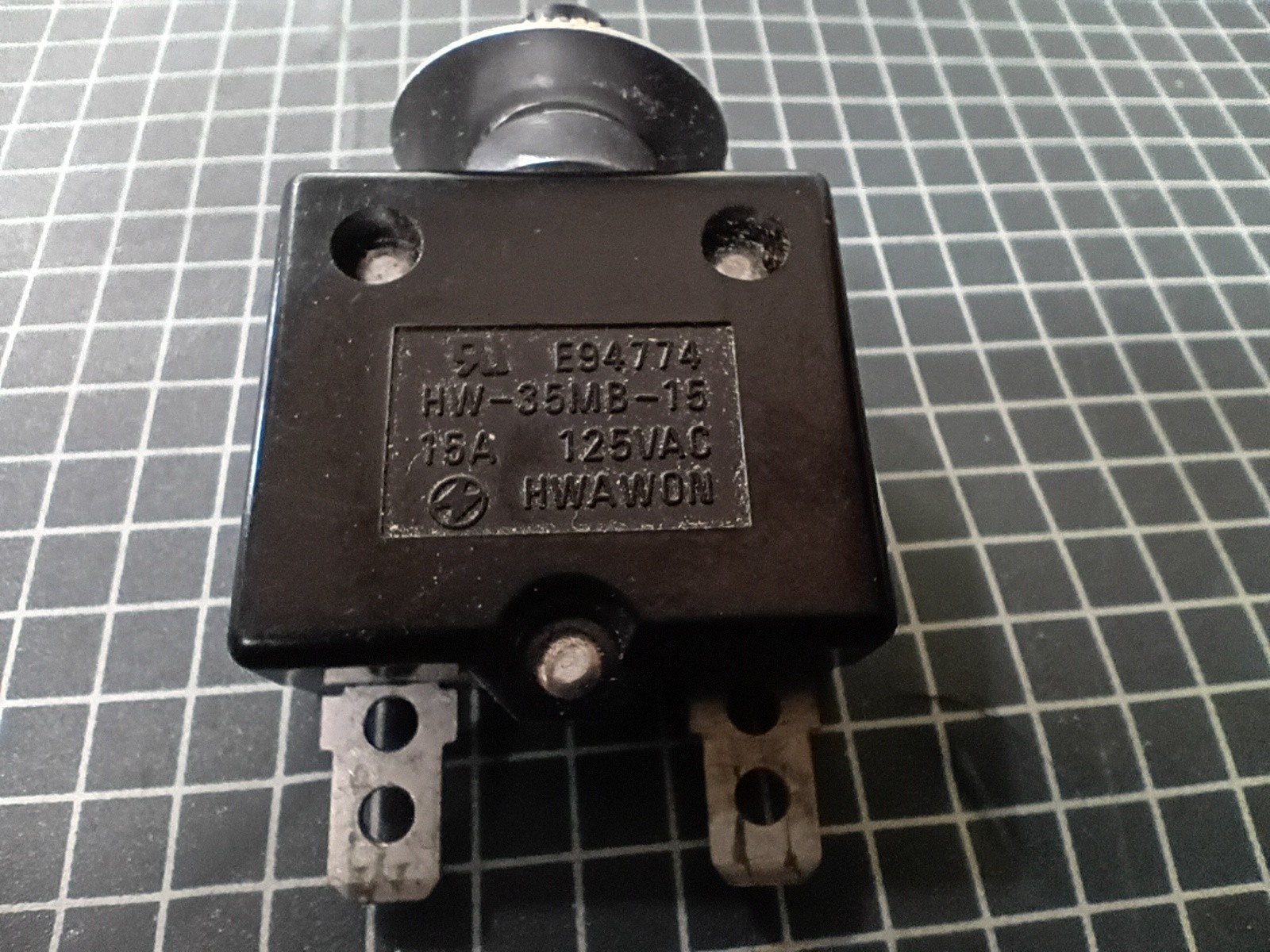 15 Amp OEM Delta Table Saw Circuit Breaker TESTED
