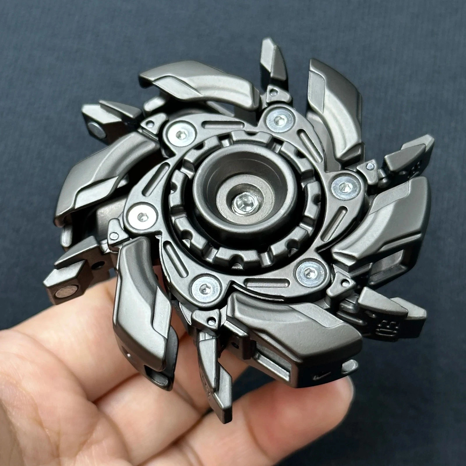 Magnetic Metal EDC Fidget Slider Toy Stress Relief Adult Anxiety Desk