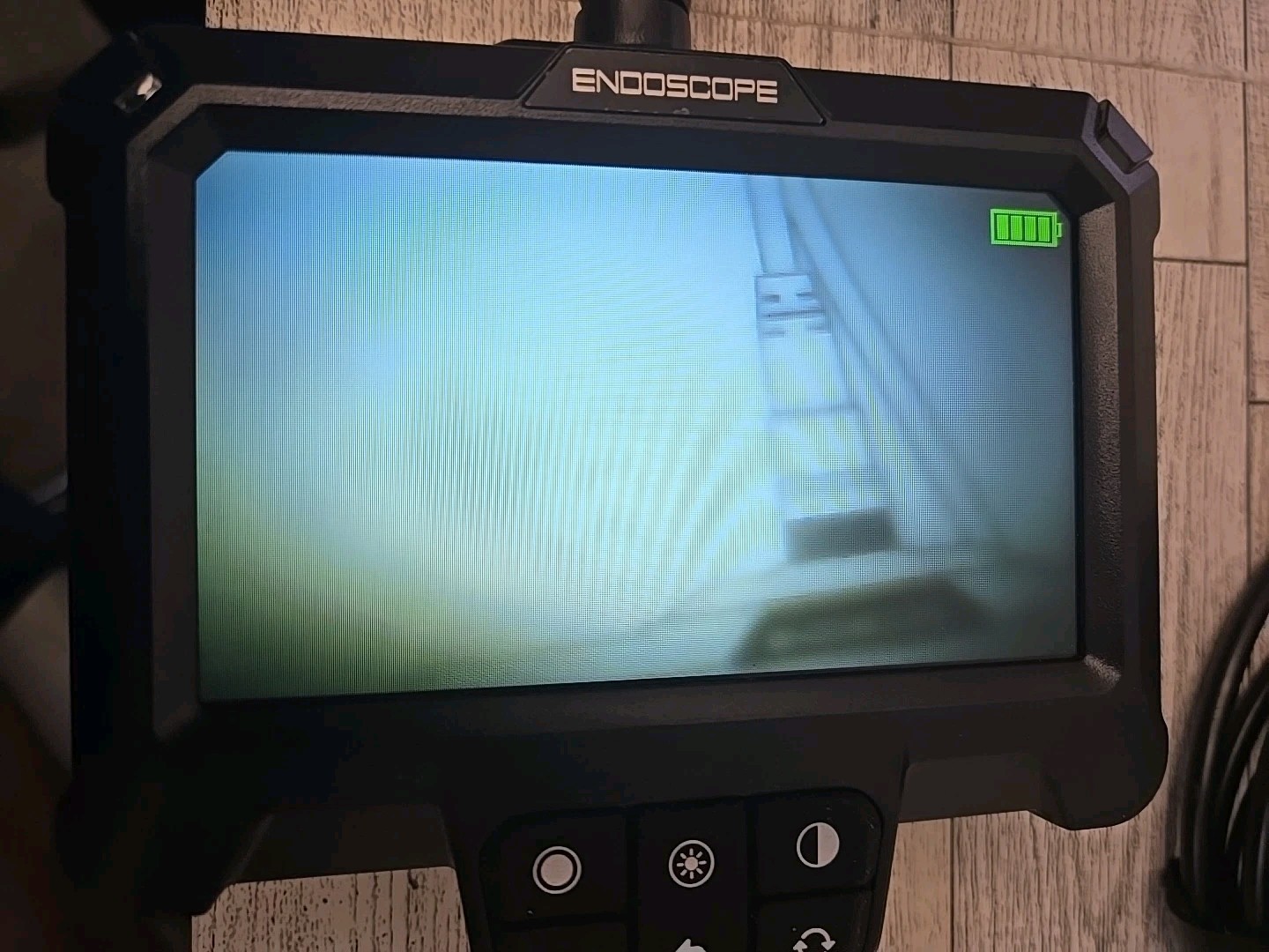Endoscope camera with light and 30 foot Cable