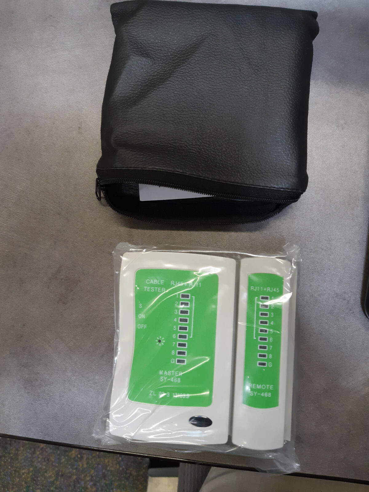 SY NETWORK CABLE TESTER SY-468 - NEW OLD STOCK