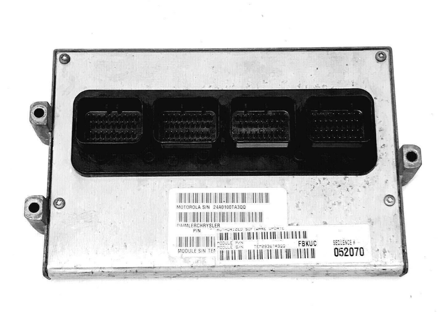VIN Programmed 2006 Dakota Pickup 3.7L Engine Computer 05094056 Plug&Play