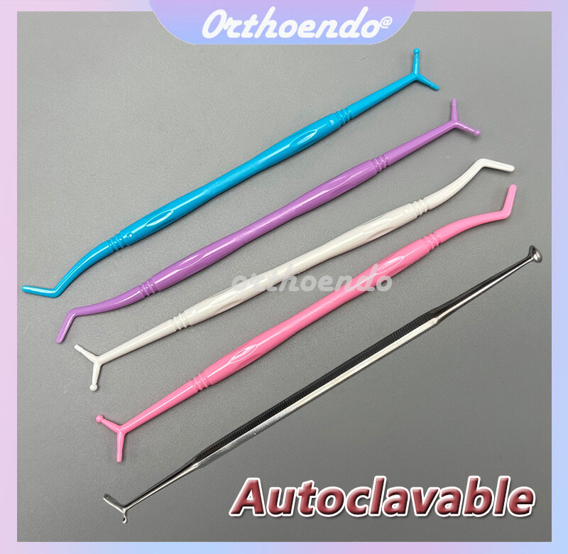 Dental Plugger Spatula For Composite Resin Filling Restoration Double Ended Tool
