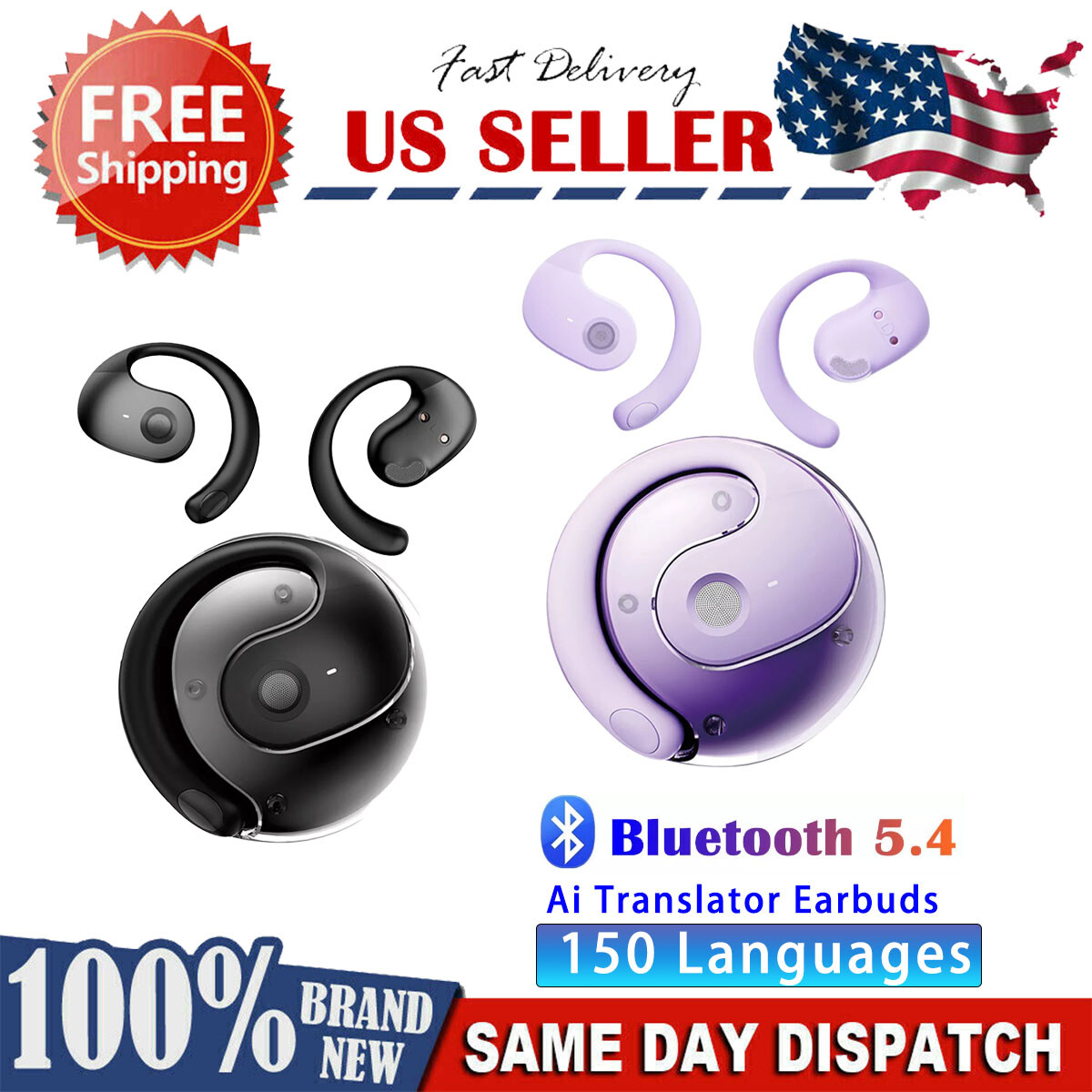 Advanced 150 Language Translation Headset Technology