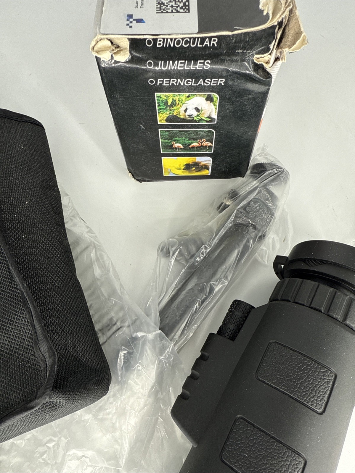 40x60 High Definition Monocular Telescope with Smartphone Adapter High Powered