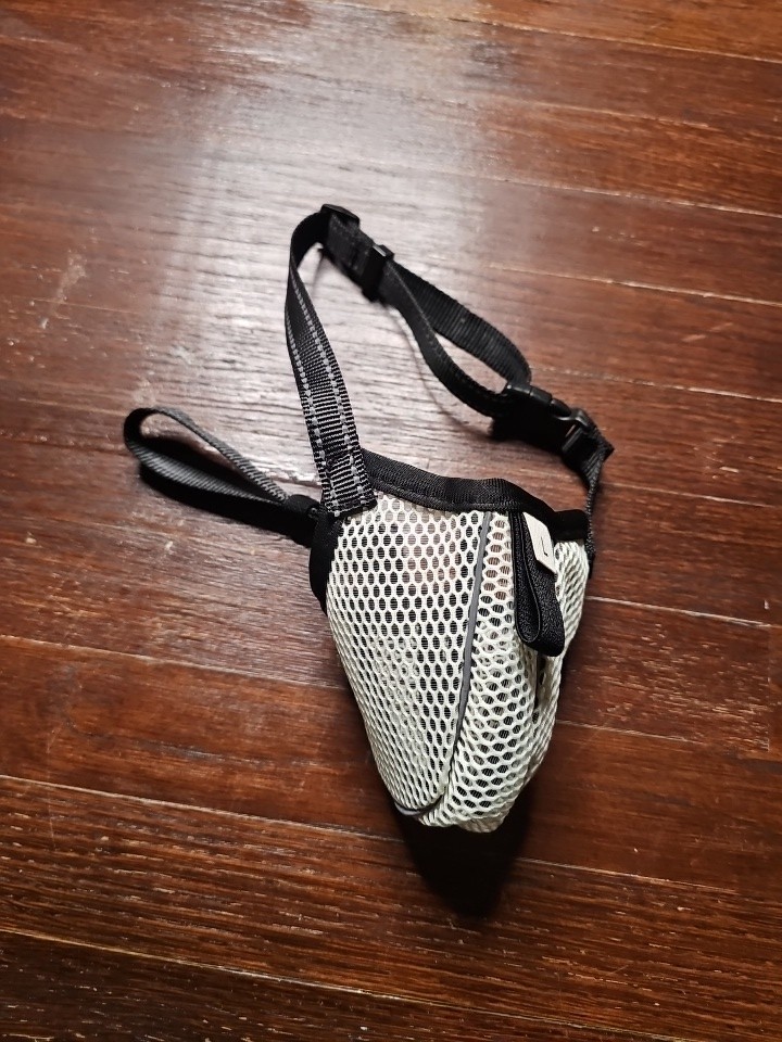 Pet Dog Muzzle Mouth Cover Mesh Mask NoBarking Anti Bite Chewing