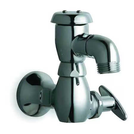 Chicago Faucet 952-12Cp Sill Faucet, Tee, 1/2" Fnpt, 1, Cast Brass
