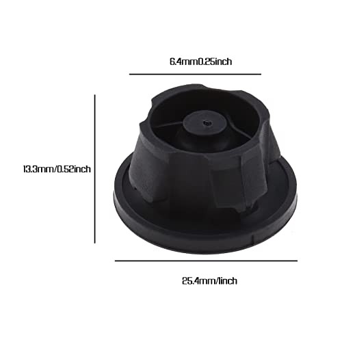 5 x Engine Cover Grommets Fastening Element Buffer Compatible with Mercedes