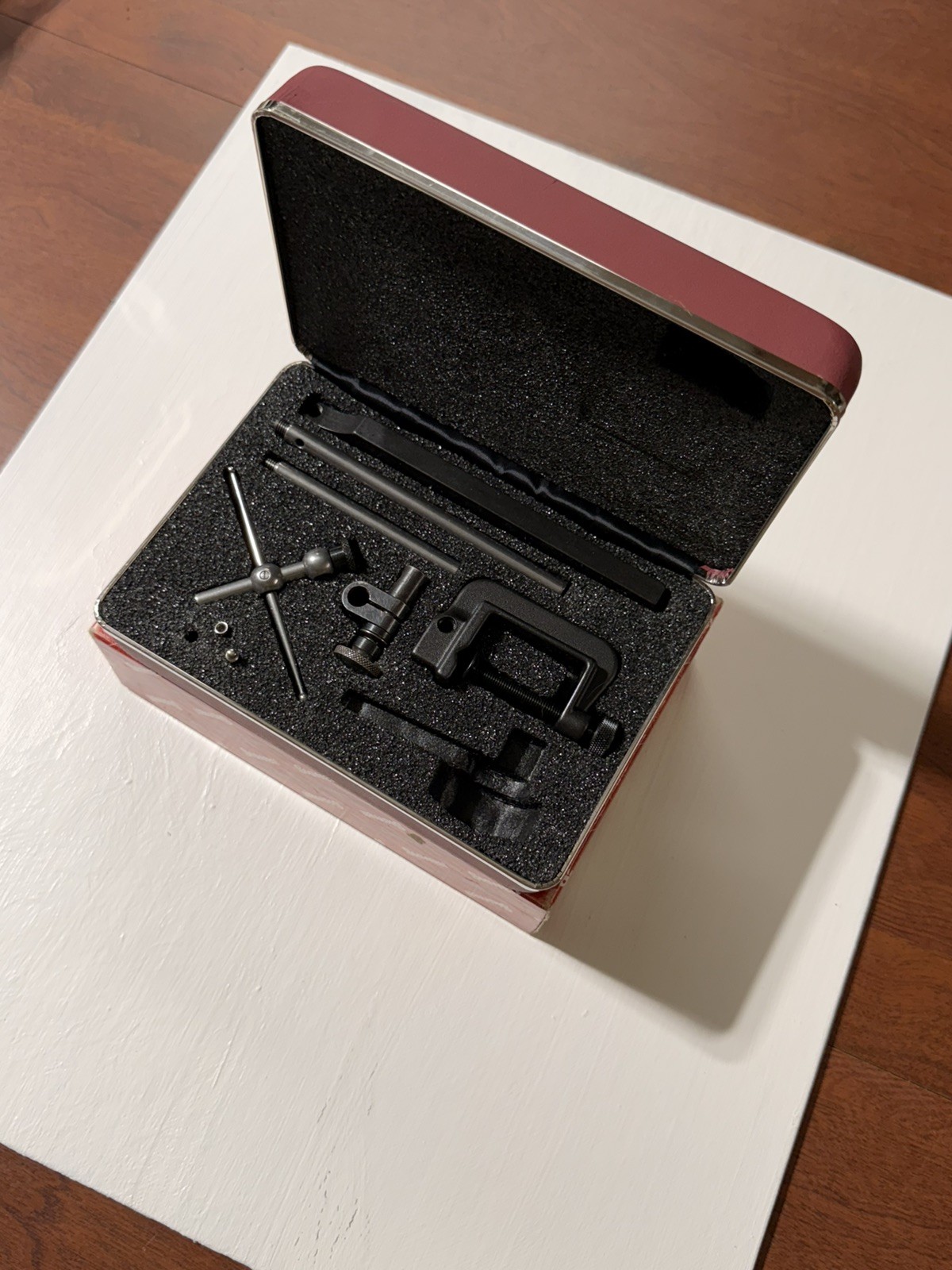 Starrett Dial Test Indicator Set, Dial Indicator missing, MPN 196A5Z