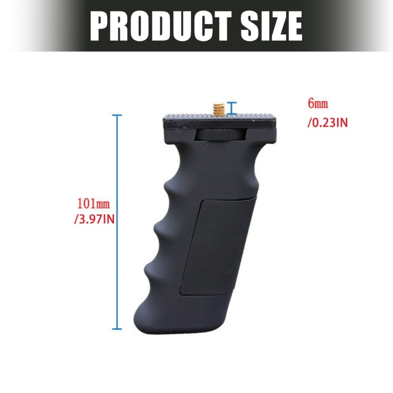 Camera Stabilizing Handle 1/4inch Thread For Photographers And Videographers