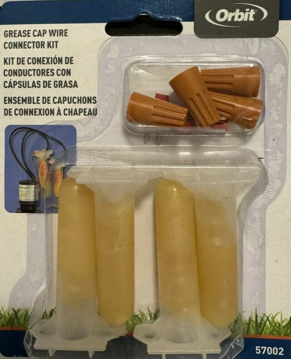 NEW Sealed Orbit Grease Cap Wire Connector Kit 57002 NIB