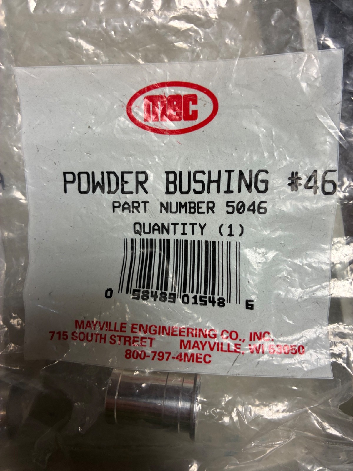 MEC Powder Bushings - You Choose