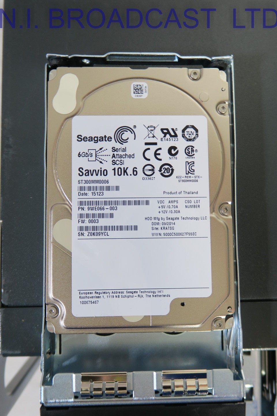 EVS DB server with IP director lice, IP engine, X square  (ref 2)