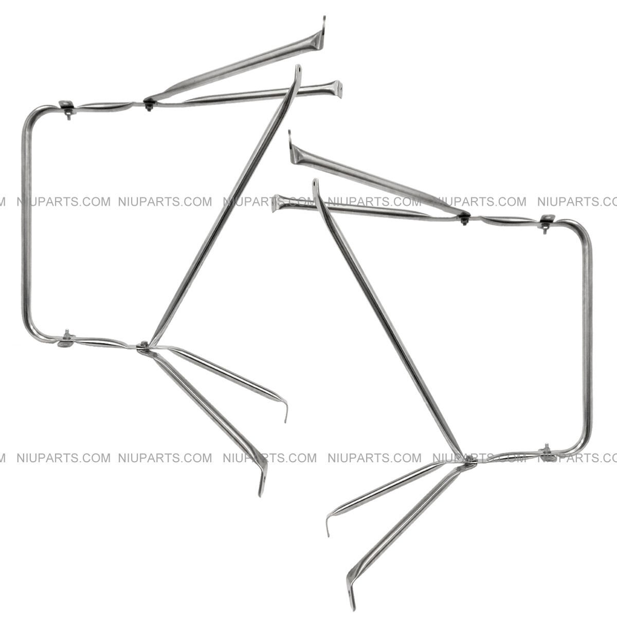 Stainless Steel Door Mirror Bracket LH RH Fit 90-02 International 4700 4900 8300