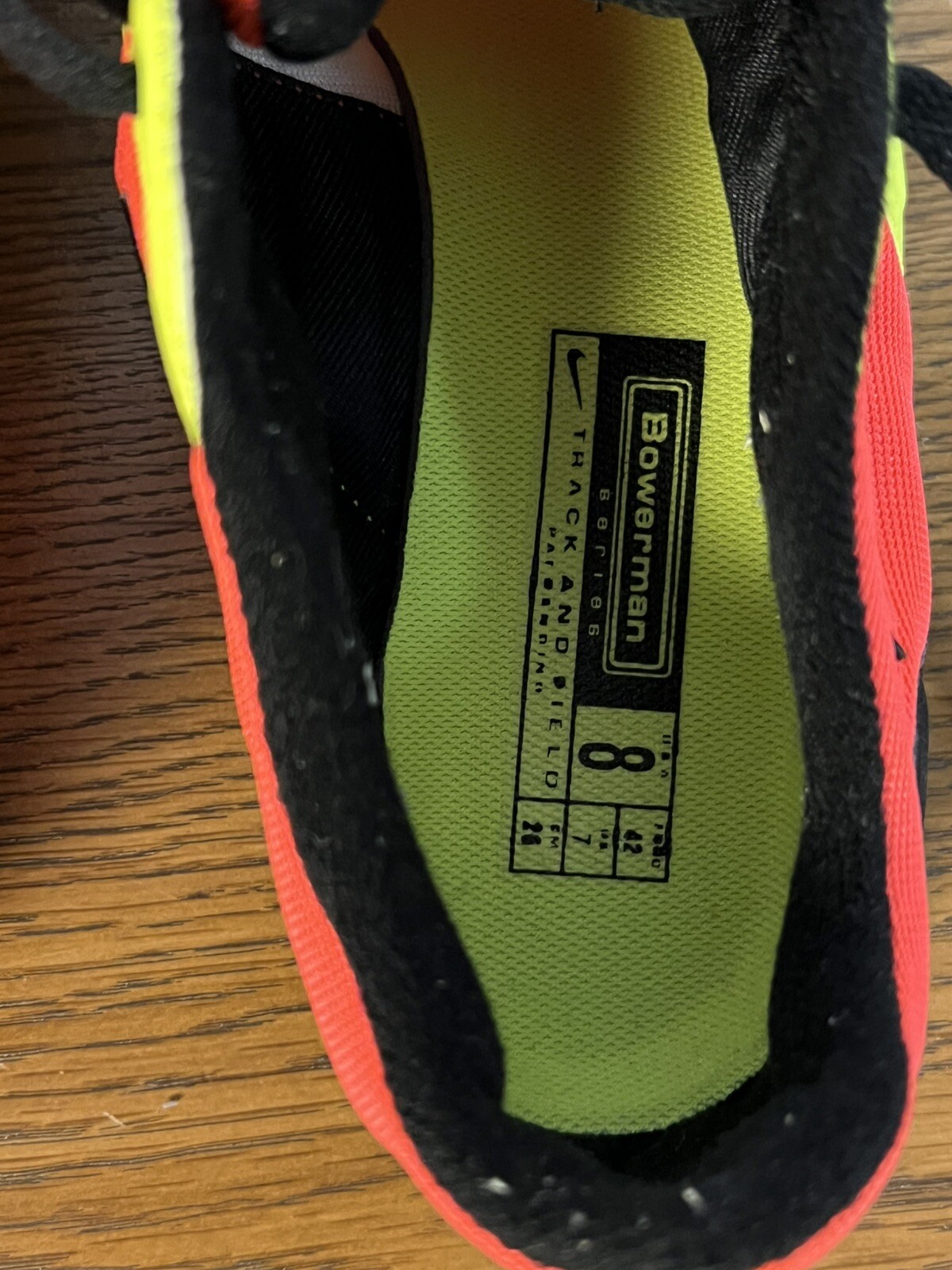 NIKE Bowerman Zoom Rival Track & Field Spikes Size 8 , EUC Pre Warn
