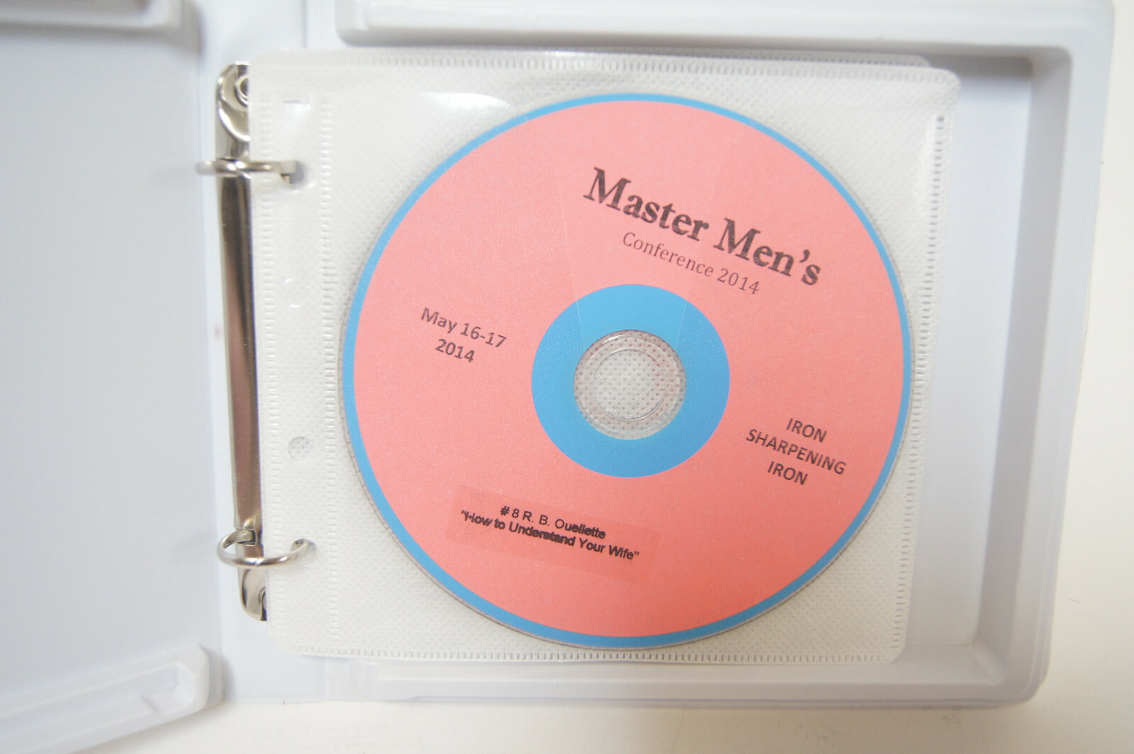 Master's Men 2014 Iron Sharpening Iron Quit Ye Like Men CD Discs Audiobook