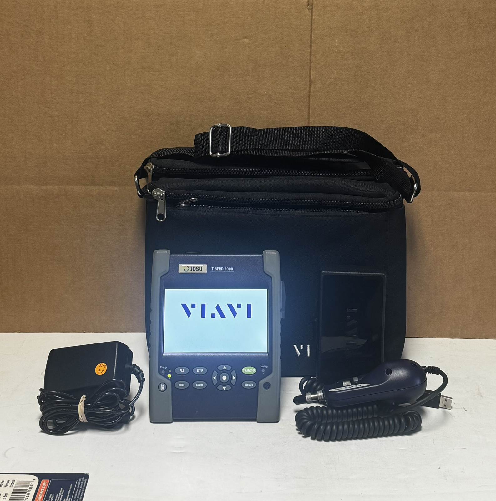 JDSU Viavi Tberd-2000 Optical Fiber Handheld Test Platform 4138RMP66 Option FC-S