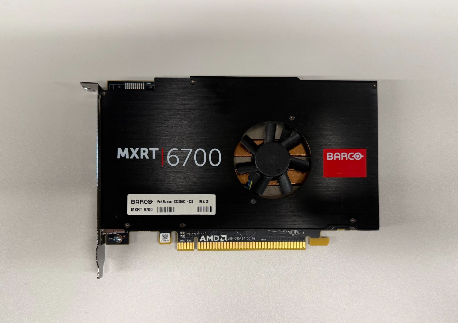 MXRT-6700 BARCO AMD FIREPRO W7100 8GB GDDR5 GPU GRAPHICS CARD
