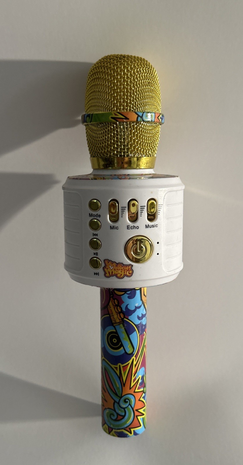Move2Play Motown Magic Bluetooth Karaoke Microphone