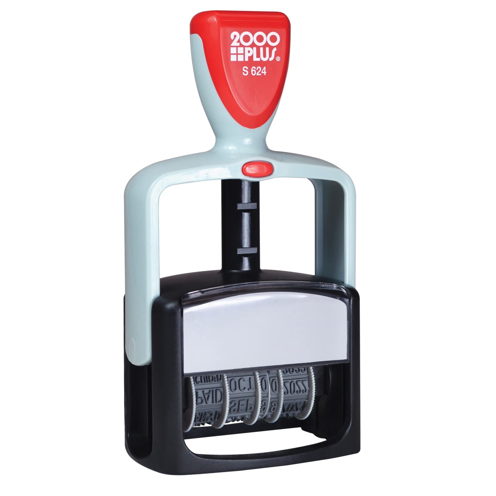 2000 PLUS 4-In-1 Date and Message Stamp, Self-Inking, ENTERED, PAID, RECEIVED