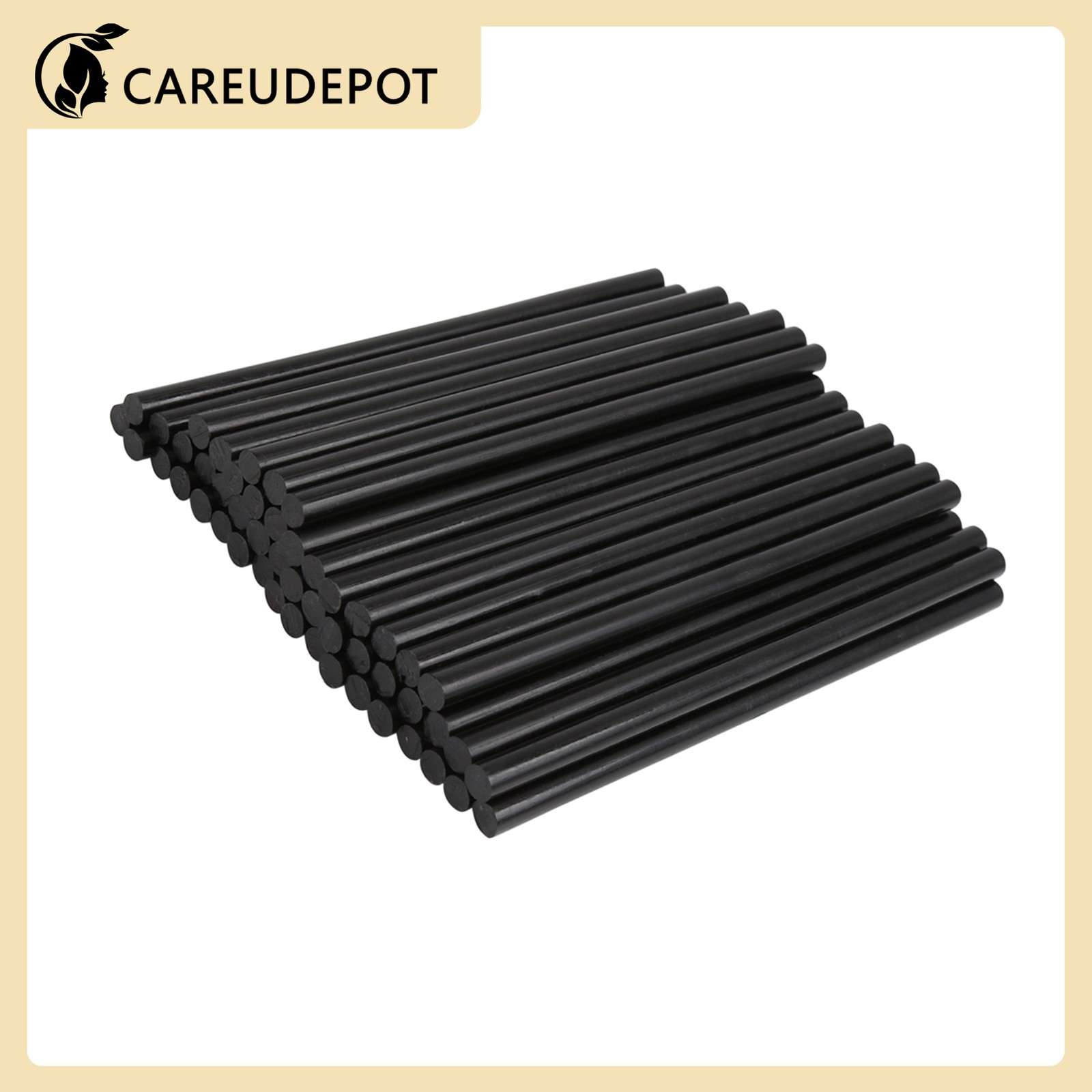 7mm x 150mm Black Paintless Dent Repair Hot Melt Glue Universal Item of 50