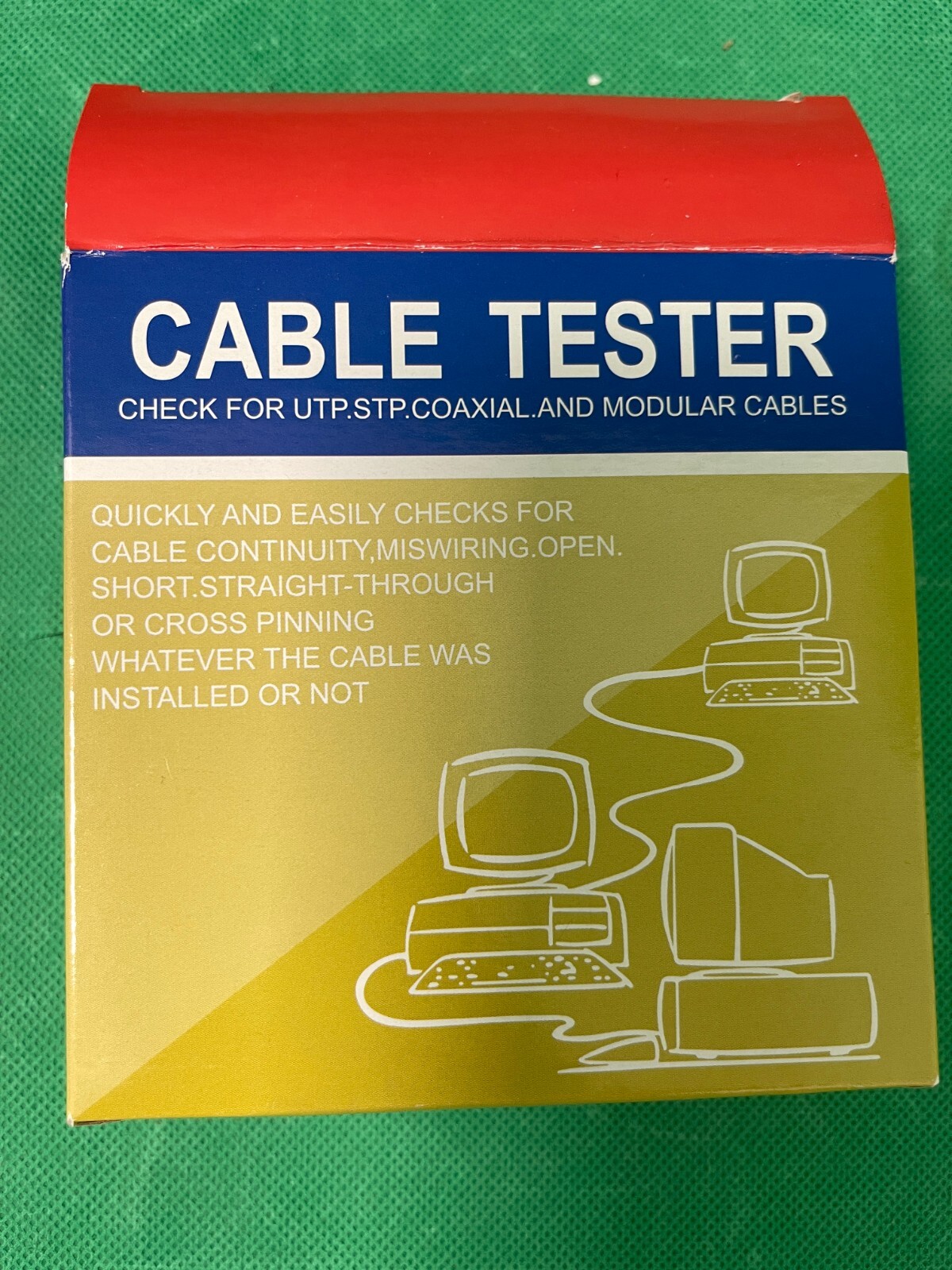 NSHL468 RJ45-RJ11 Multi-Functional Network LAN Cable - New In Open Box