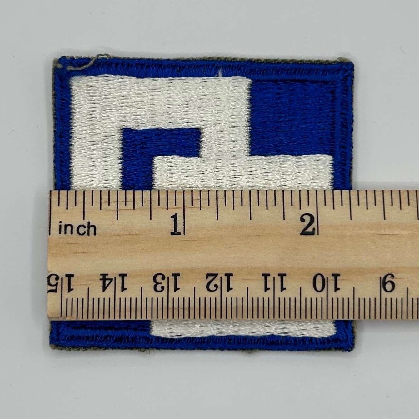 Original US Army 2nd Service Command Patch Vintage - No Glow