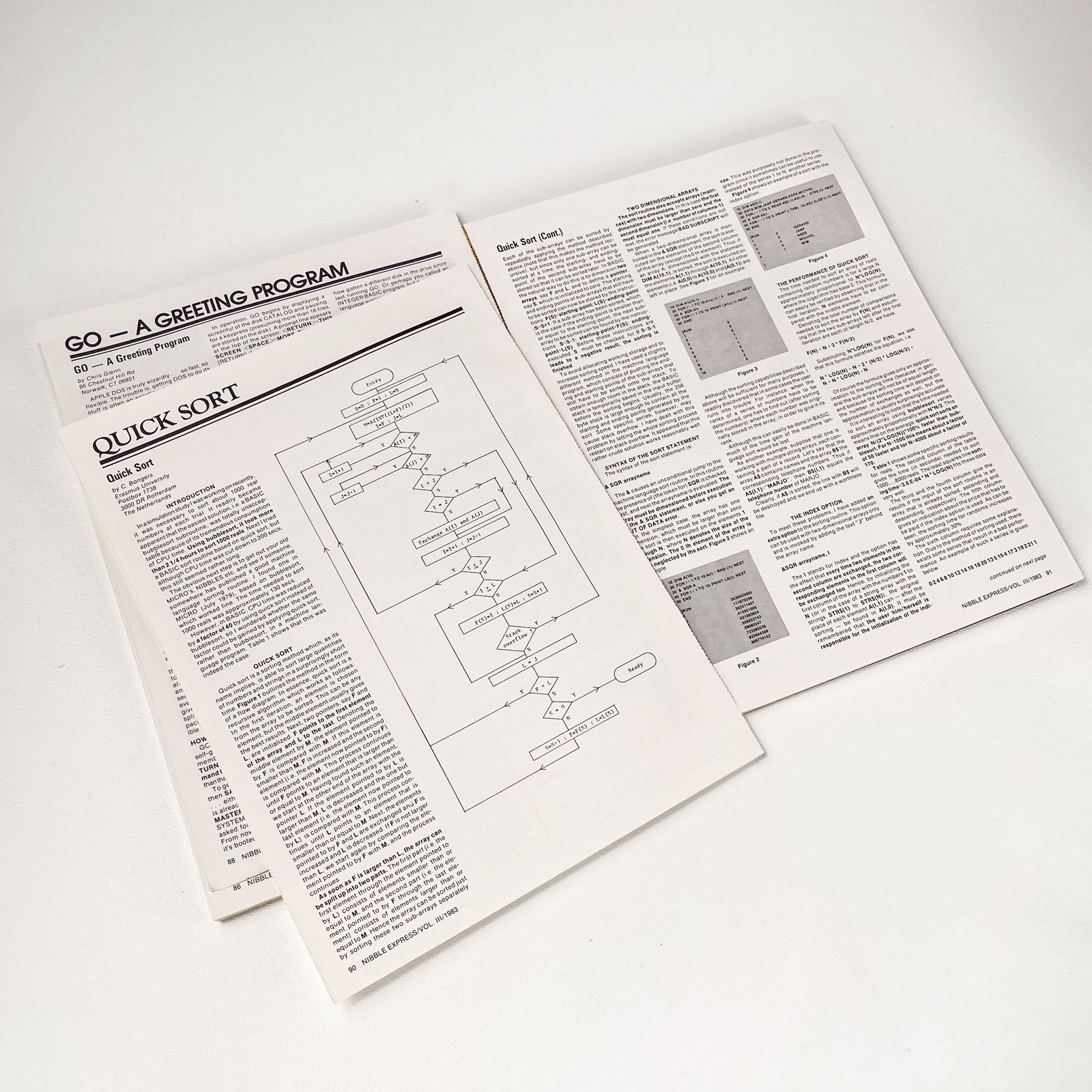1983 Nibble Express Volume III - Best of 1982 Articles & Programs for Apple II