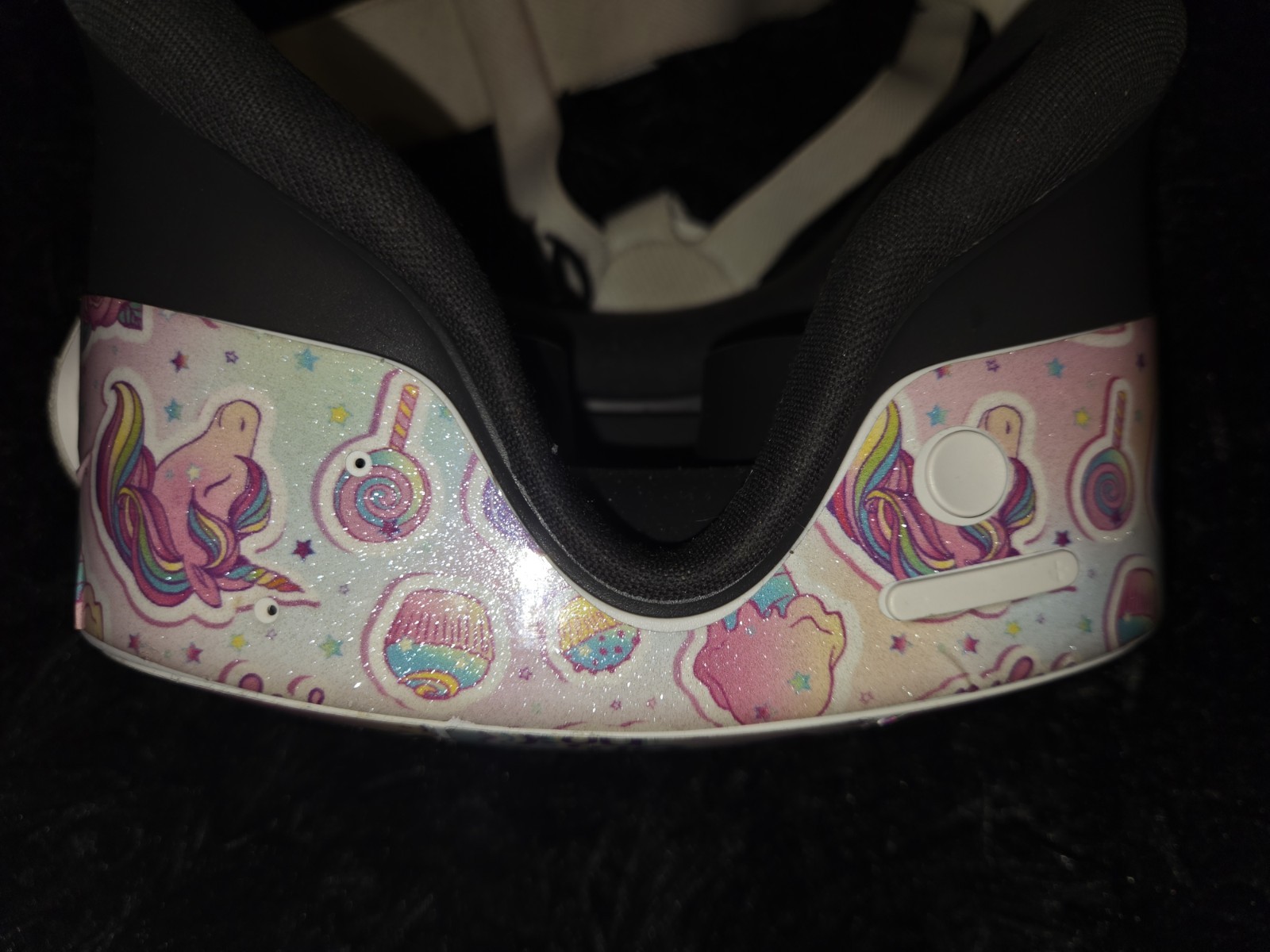 Meta Quest 3S 128GB VR Headset with Controllers GLITTER PASTEL GOTH EDITION