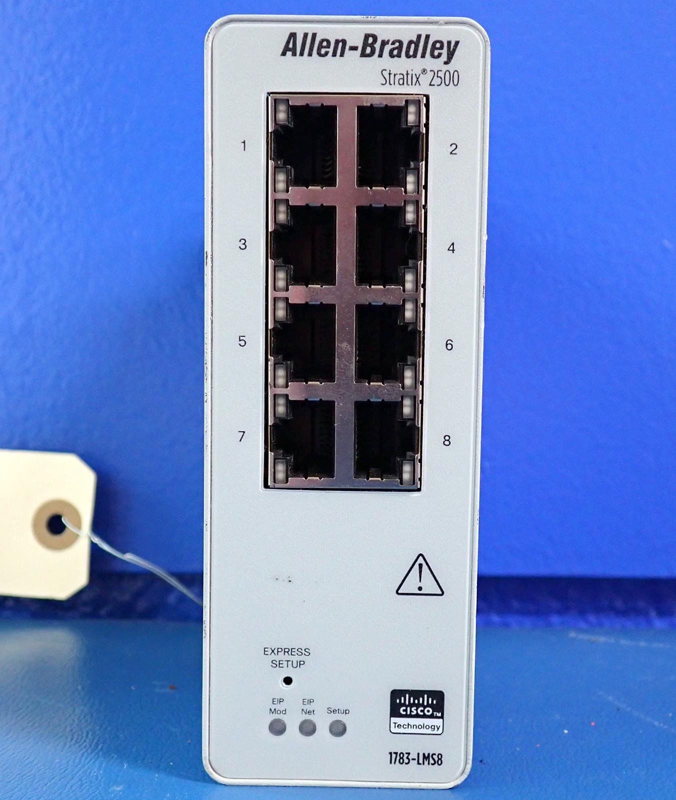 ALLEN-BRADLEY STRATIX 2500 8 Port Lightly Managed Ethernet Switch | 1783-LMS8
