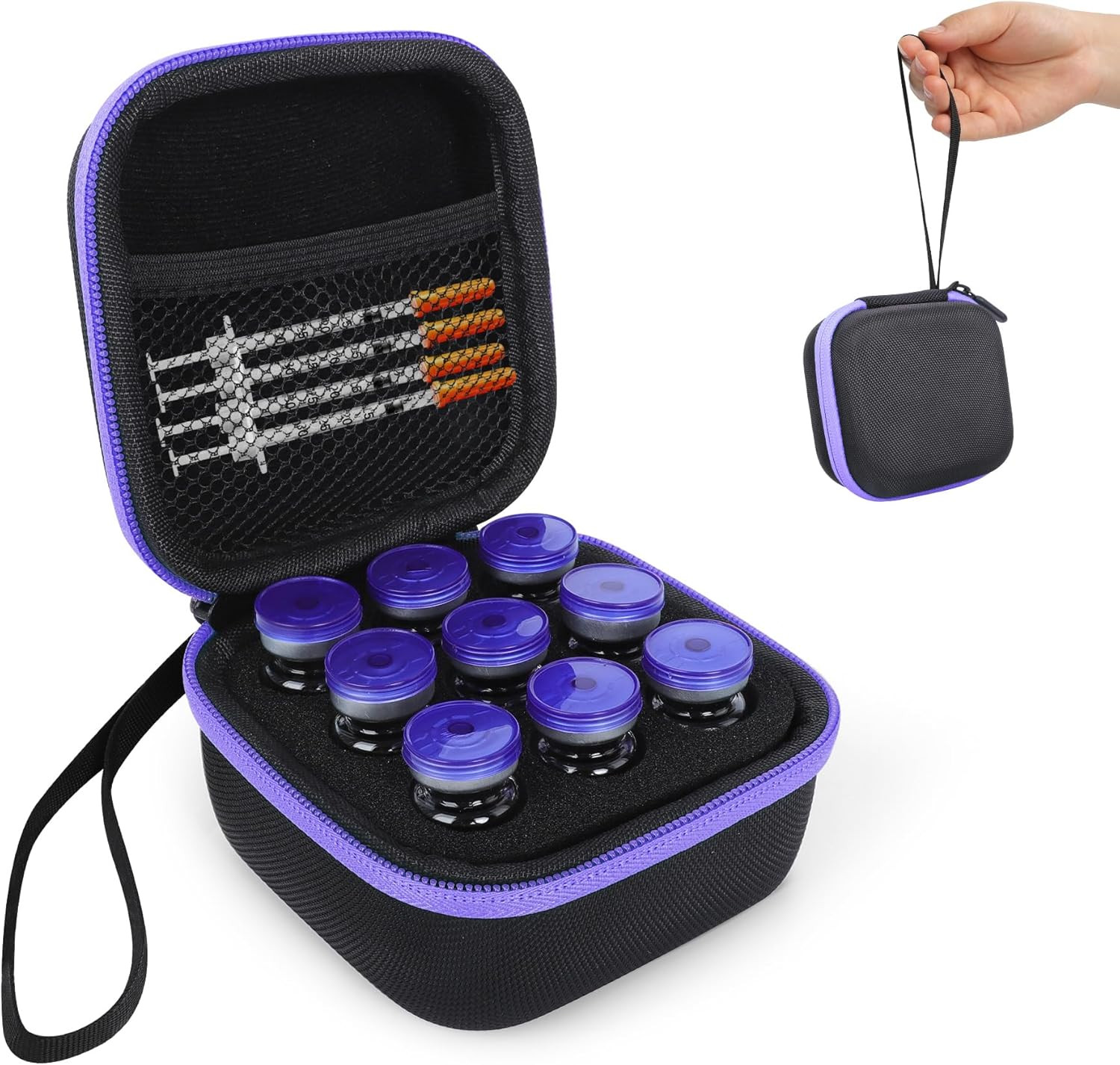 Insulin Fridge Holder Storage Case Peptide Vial Case Protector Holder Insulin Co