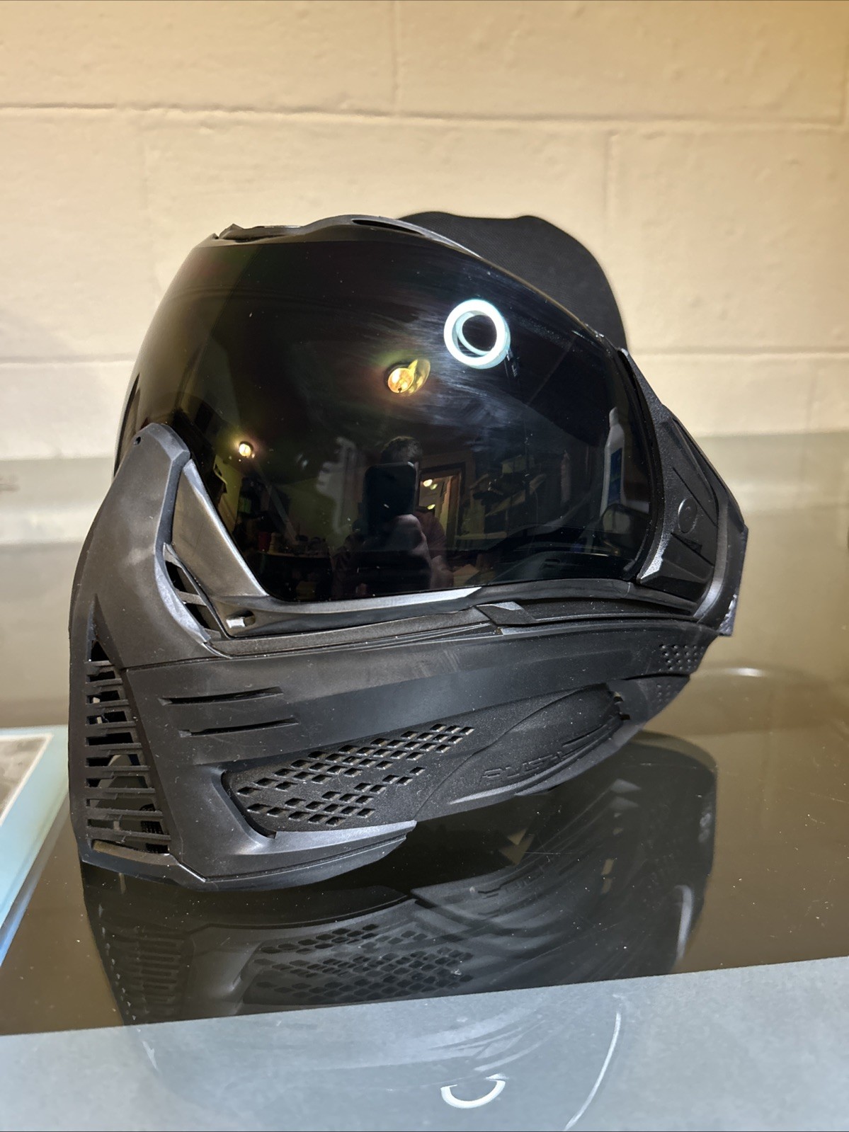 Push Unite Paintball Mask in Blackout Black